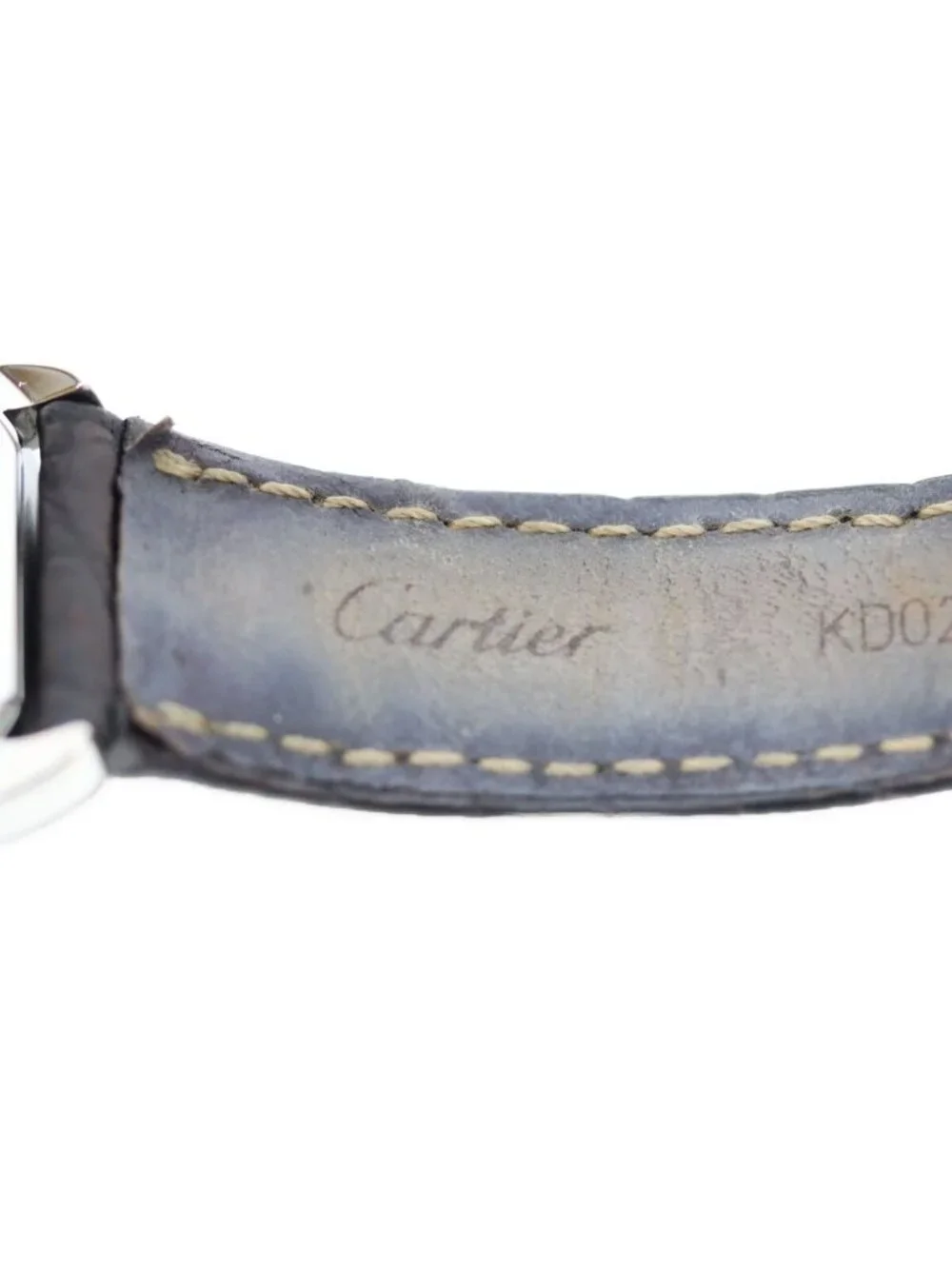 Cartier SS Ronde Solo SM Silver Roman Dial Watch